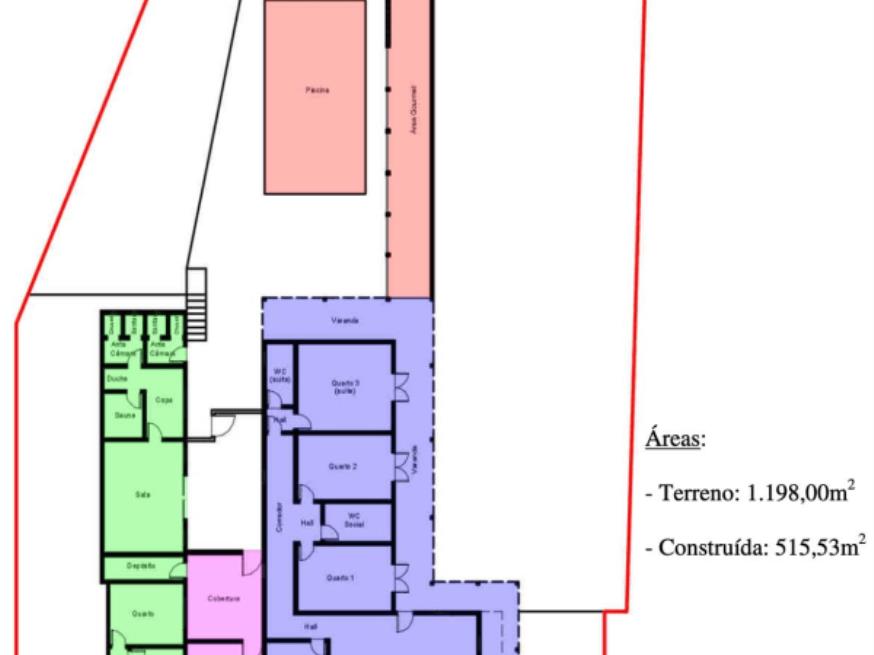 Foto ilustrativa 25 - Casa 515,53m² 3 dorm sendo 1 suíte  – Centro – Piracaia