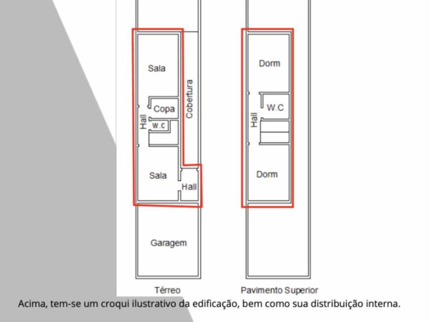 Foto ilustrativa 11 - LOTE 1 – SOBRADO 126,22m² – 2 SALAS E 2 DORM – VILA SALETE