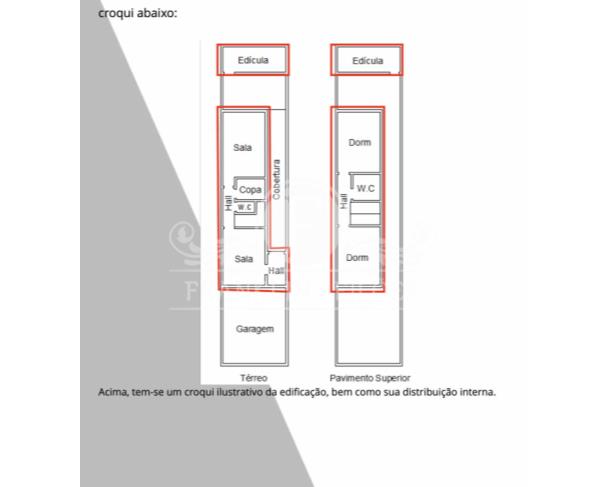 Foto de LOTE 1 - SOBRADO 126,22m² - 2 SALAS E 2 DORM - VILA SALETE 